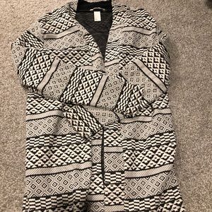 Tribal blazer cardigan from H&M